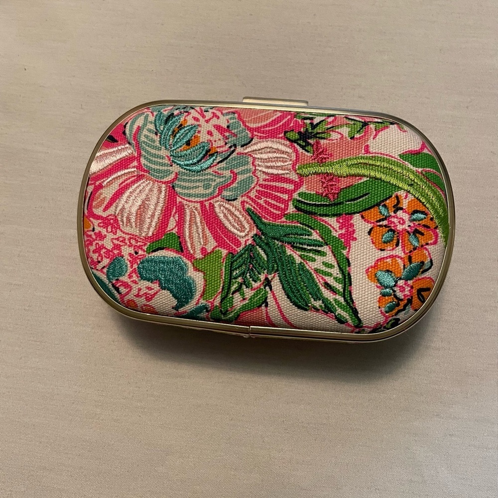Lilly Pulitzer Colorful Floral Clutch